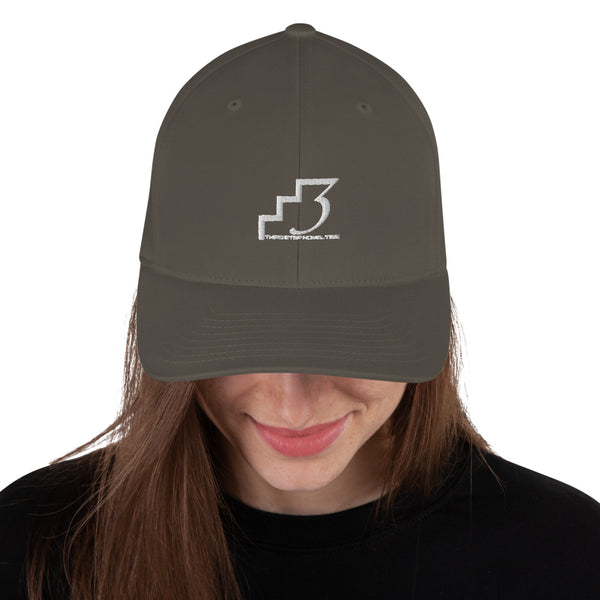 3rd Step Logo Structured Twill Cap