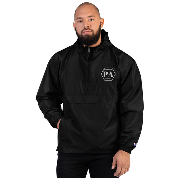 Pontificators Anonymous Embroidered Champion Packable Jacket