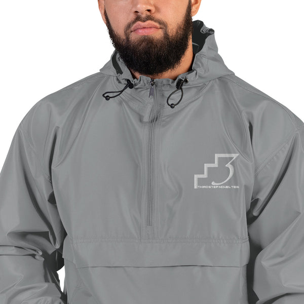 3rd Step Logo Embroidered Champion Packable Jacket