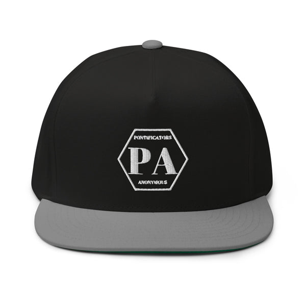 Pontificators Anonymous Flat Bill Cap