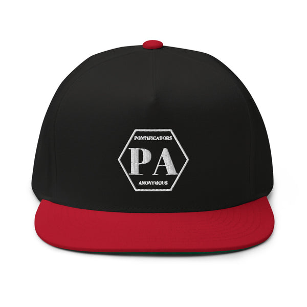 Pontificators Anonymous Flat Bill Cap