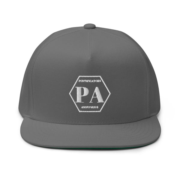 Pontificators Anonymous Flat Bill Cap