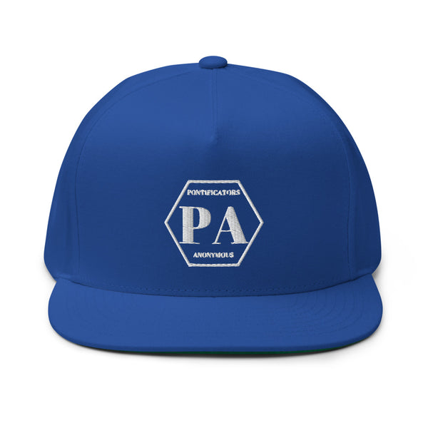 Pontificators Anonymous Flat Bill Cap