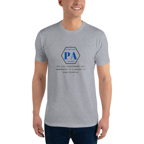 Pontificators Anonymous Requirement Short Sleeve T-shirt