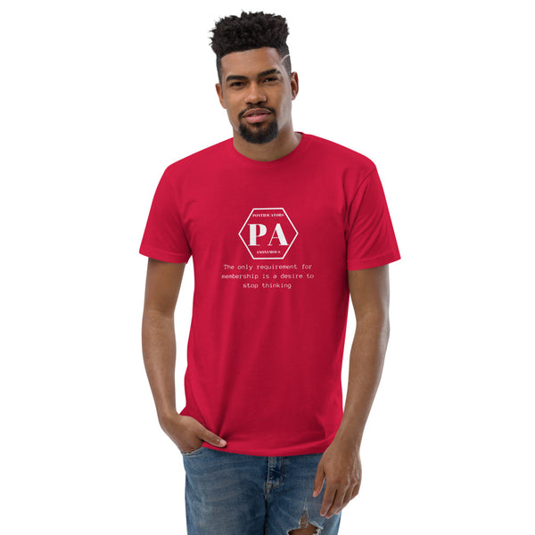 Pontificators Anonymous Requirement Short Sleeve T-shirt