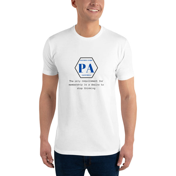 Pontificators Anonymous Requirement Short Sleeve T-shirt