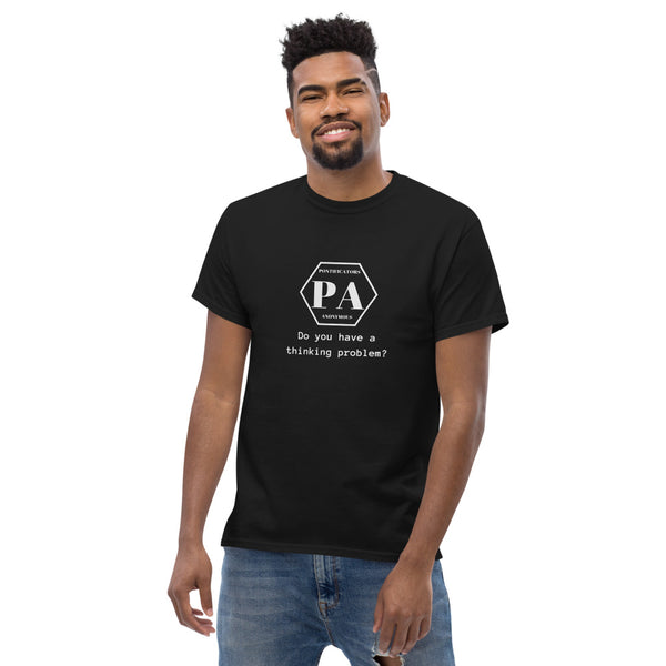 Thinking Problem Men's heavyweight tee