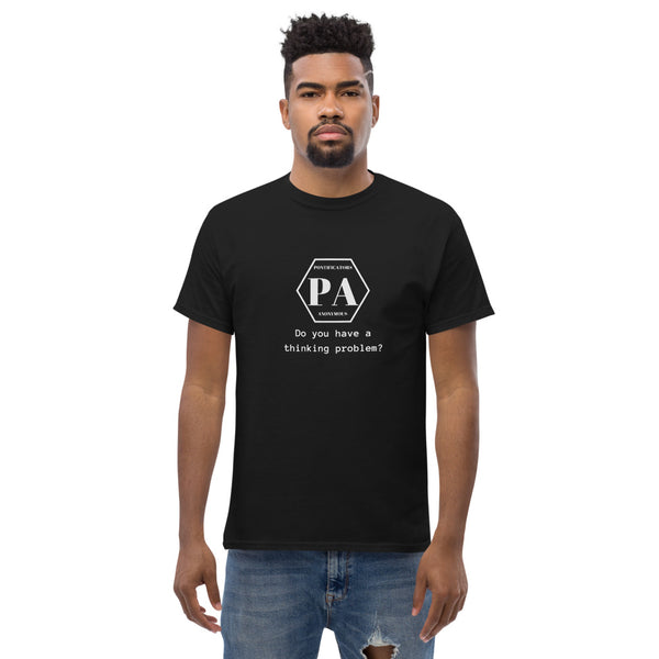 Thinking Problem Men's heavyweight tee