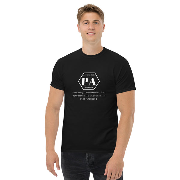 Pontificators Anonymous Requirement Men's heavyweight tee