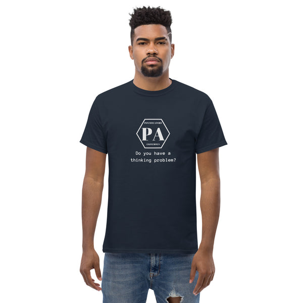 Thinking Problem Men's heavyweight tee