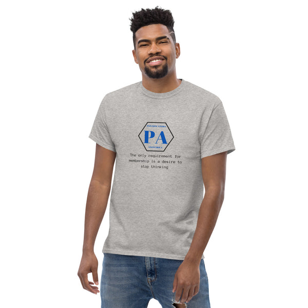 Pontificators Anonymous Requirement Men's heavyweight tee