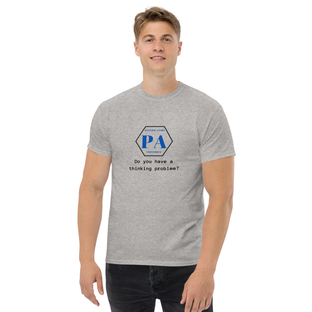 Thinking Problem Men's heavyweight tee