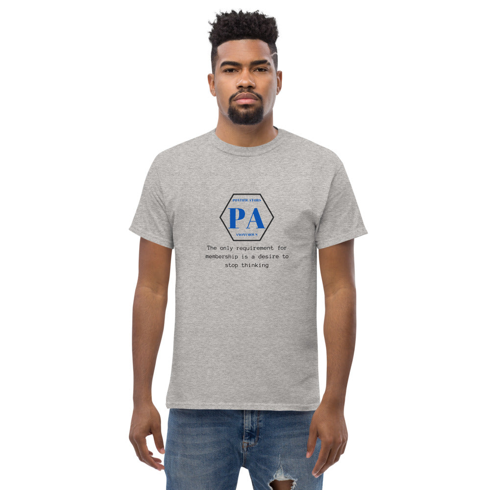 Pontificators Anonymous Requirement Men's heavyweight tee