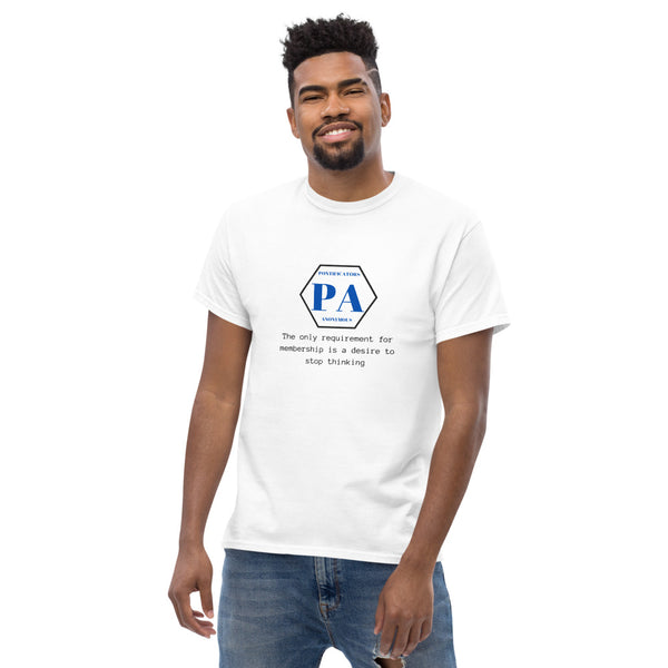 Pontificators Anonymous Requirement Men's heavyweight tee