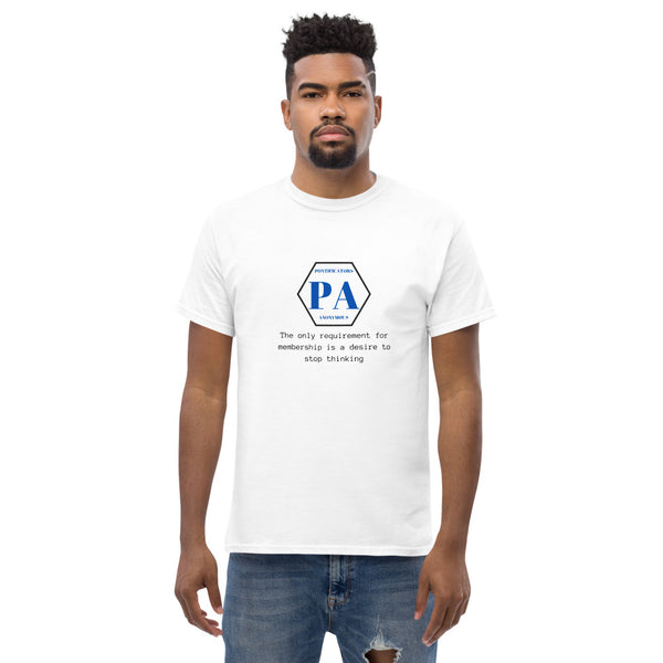 Pontificators Anonymous Requirement Men's heavyweight tee