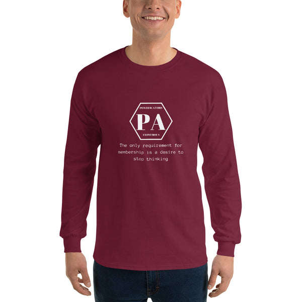 Pontificators Anonymous Requirement Long Sleeve Shirt