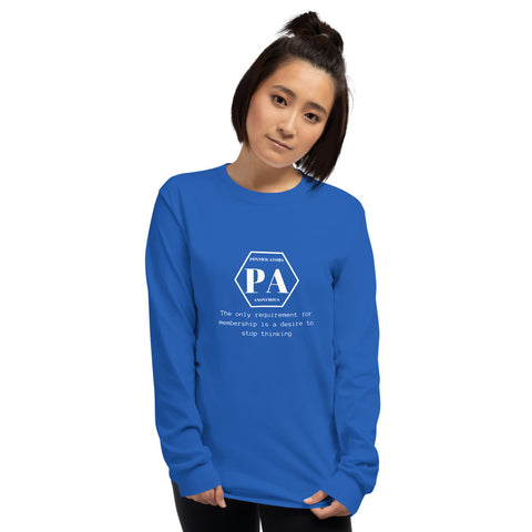 Pontificators Anonymous Requirement Long Sleeve Shirt