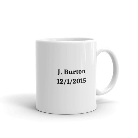 Personalized Mug J Burton