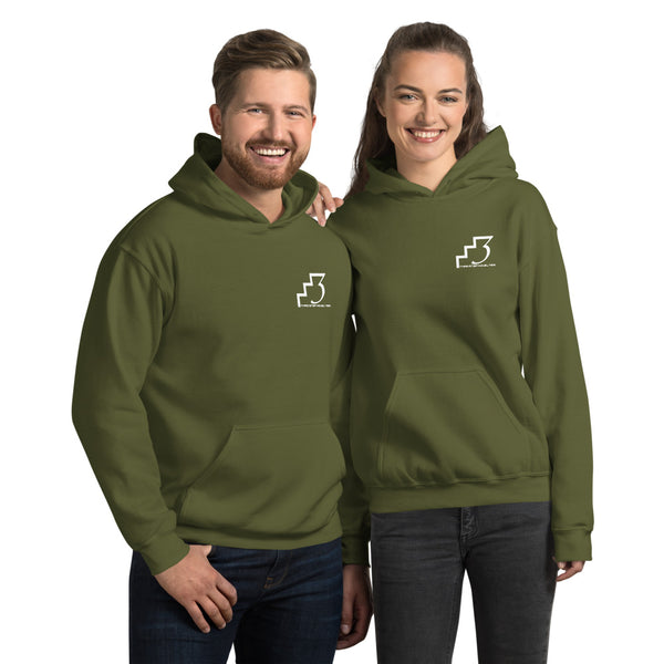 3rd Step Logo Unisex Hoodie