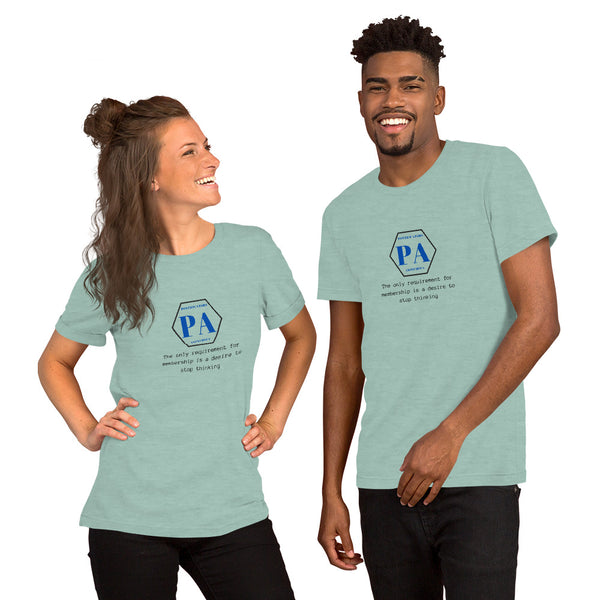 Pontificators Anonymous Requirement Short-Sleeve T-Shirt