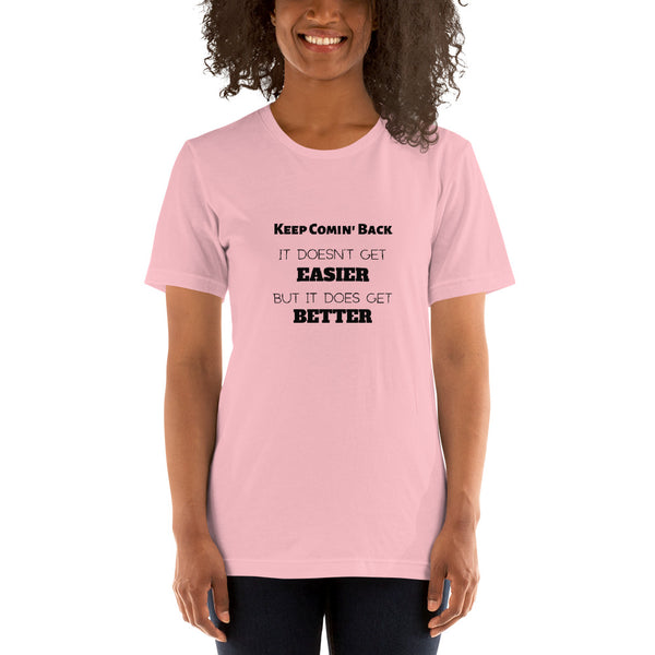 It gets better Short-Sleeve Unisex T-Shirt