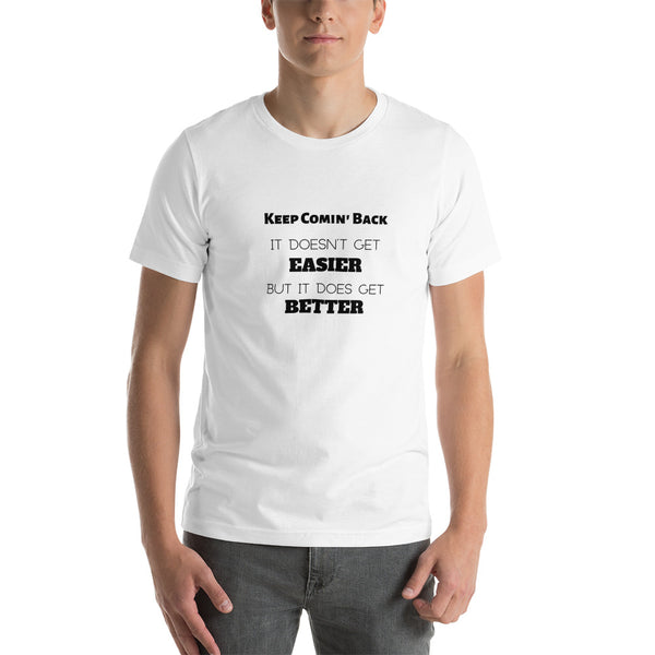 It gets better Short-Sleeve Unisex T-Shirt