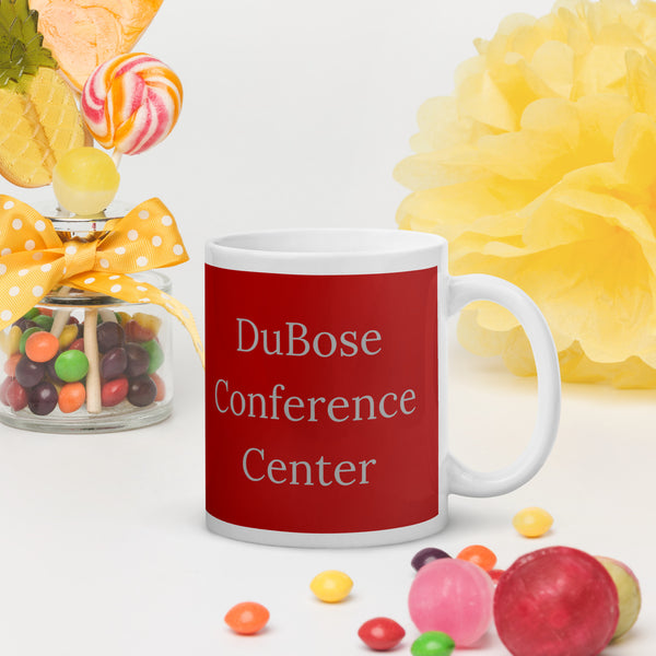 Dubose Conference Center Red glossy mug