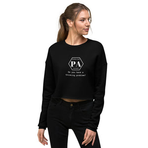 Thinking Problem Crop Sweatshirt