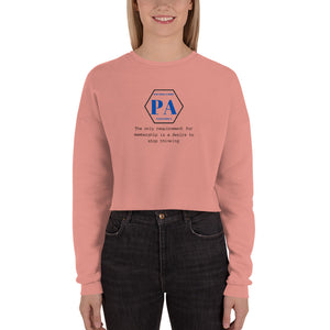 Pontificators Anonymous Requirement Crop Sweatshirt