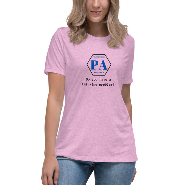 Thinking Problem Women's Relaxed T-Shirt