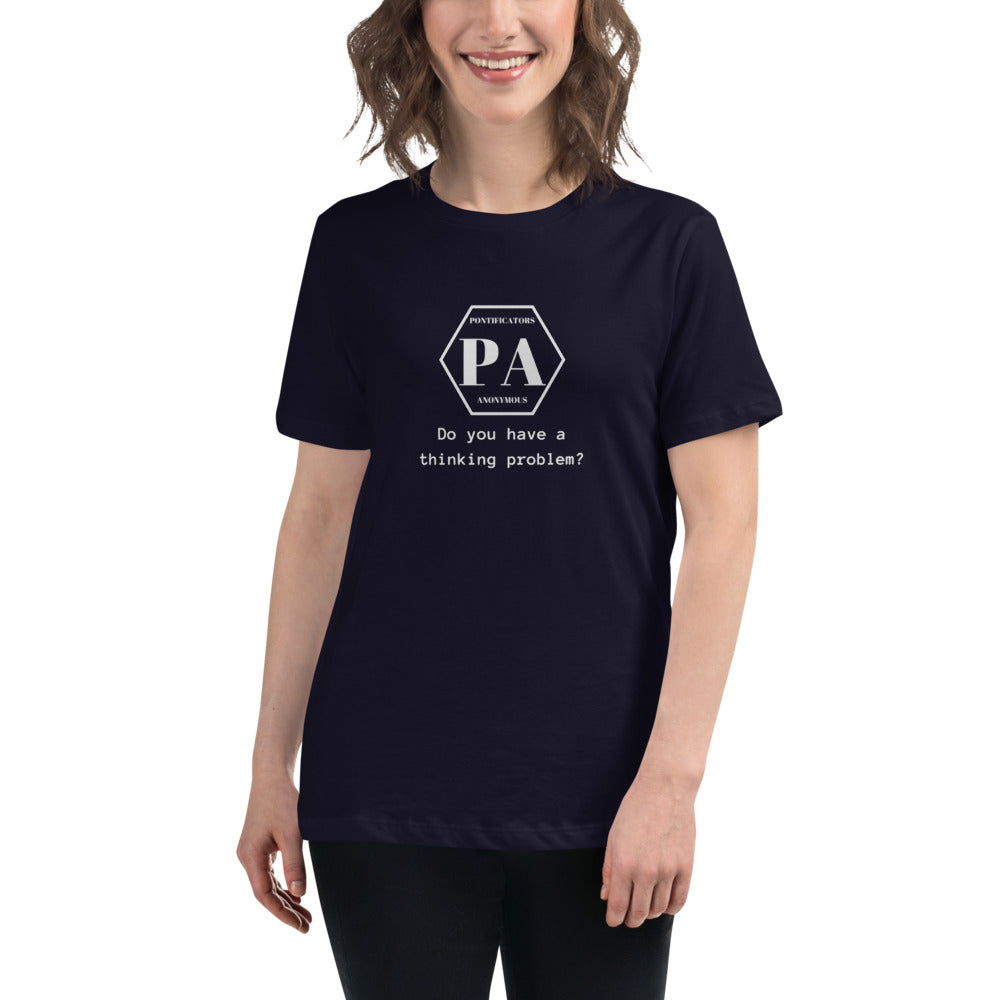 Thinking Problem Women's Relaxed T-Shirt