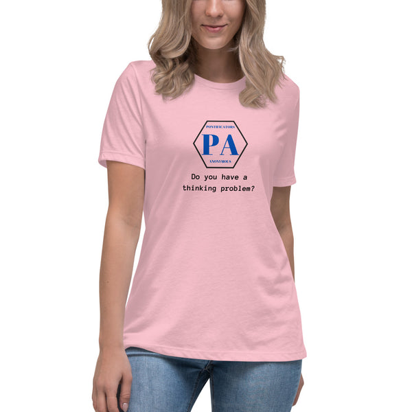 Thinking Problem Women's Relaxed T-Shirt